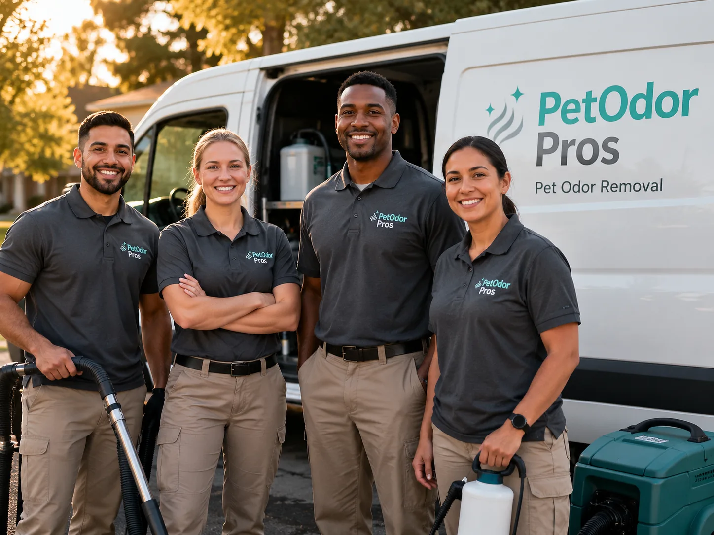 Pet Odor Removal team serving Pasadena, CA
